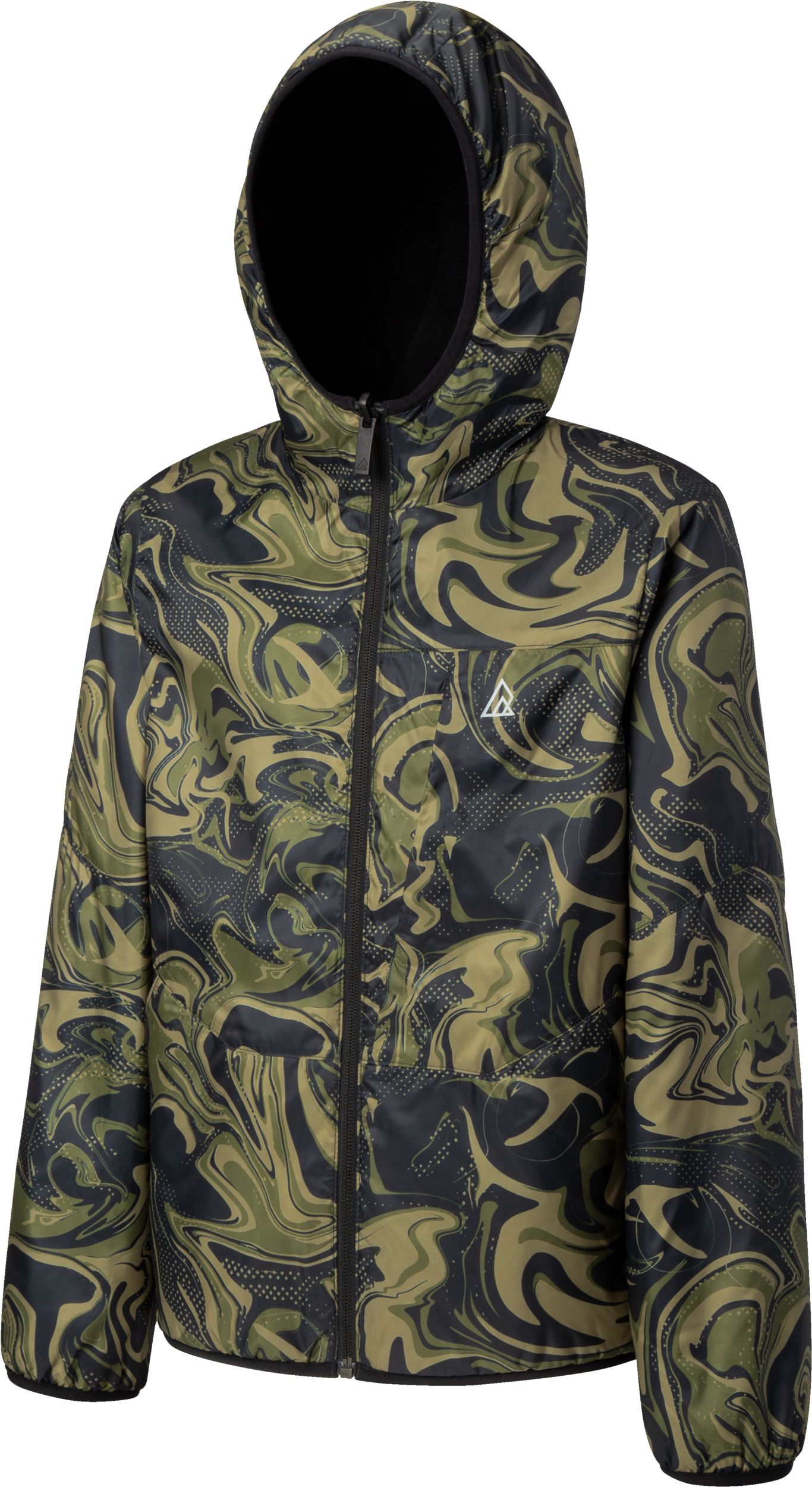 Ripzone Kids' Banzai Reversible Fleece Shell Jacket