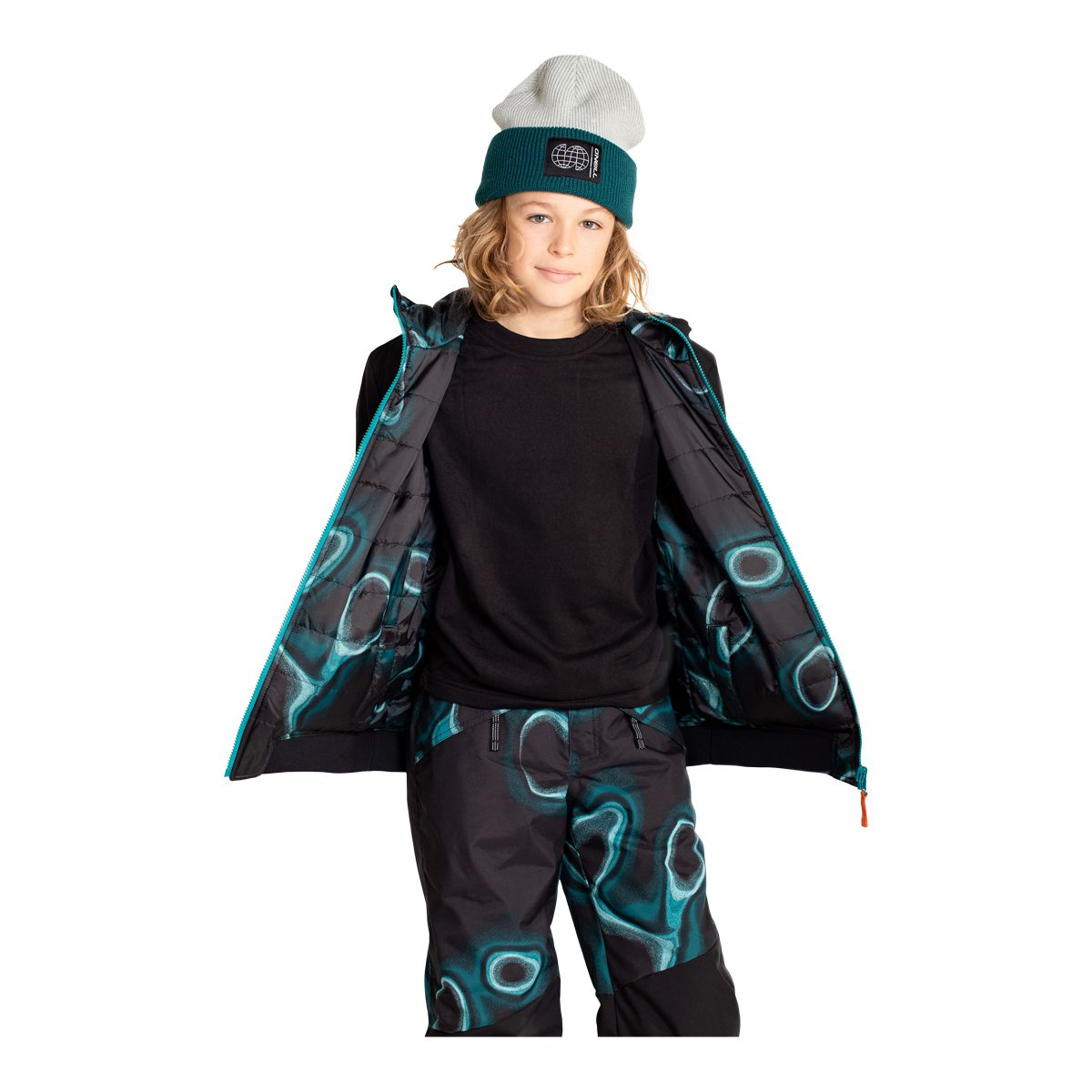 O'Neill Boys' Reversible Waterproof Jacket