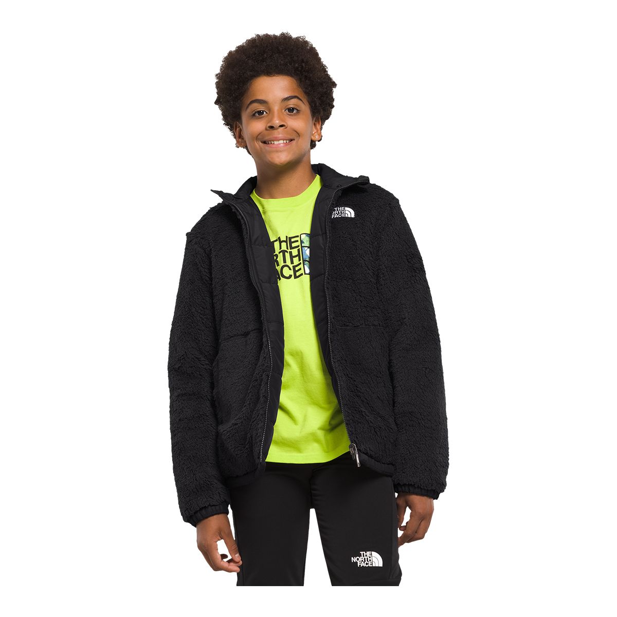 Boys black hotsell north face