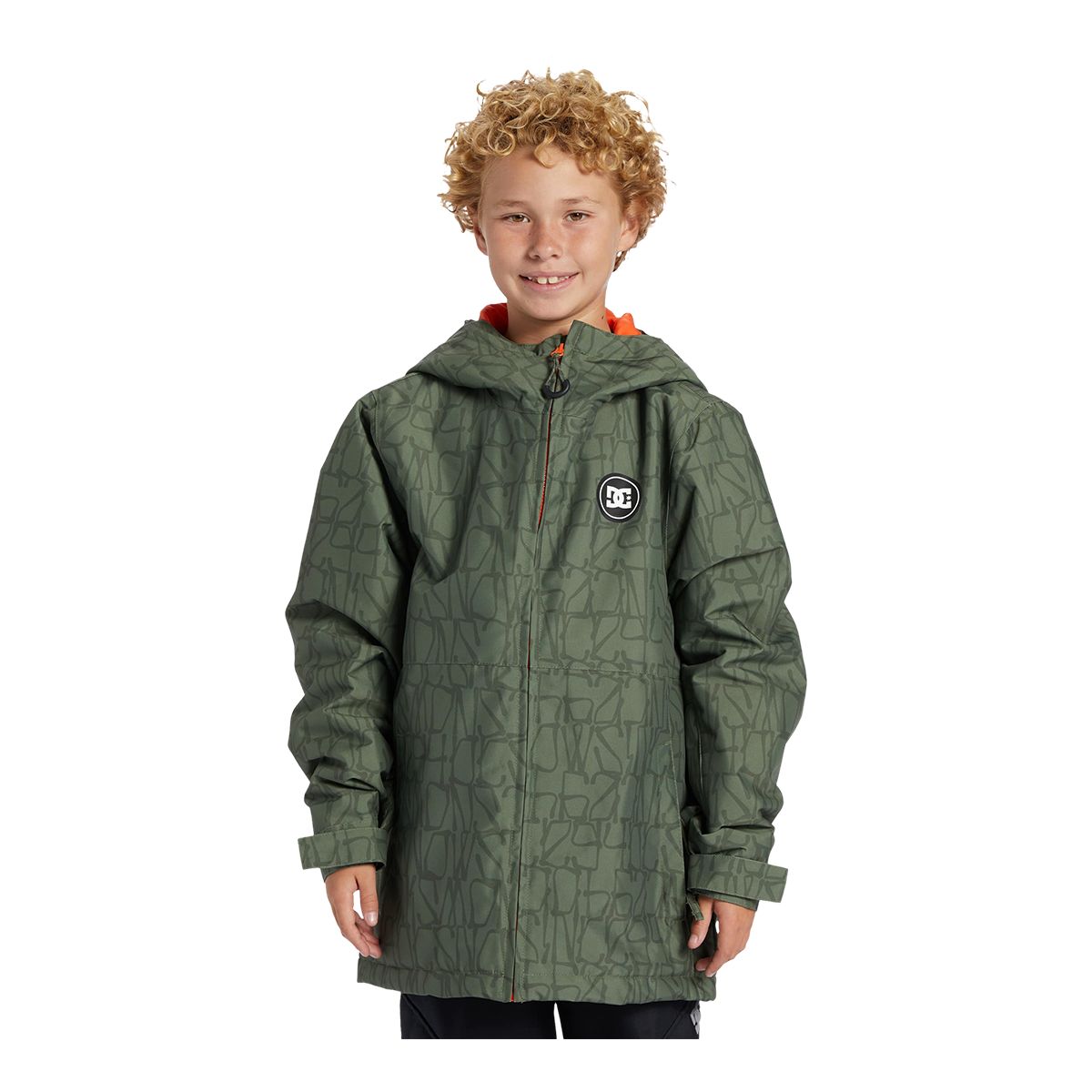 The North Face Boys' Printed North Down Reversible Insulated Jacket