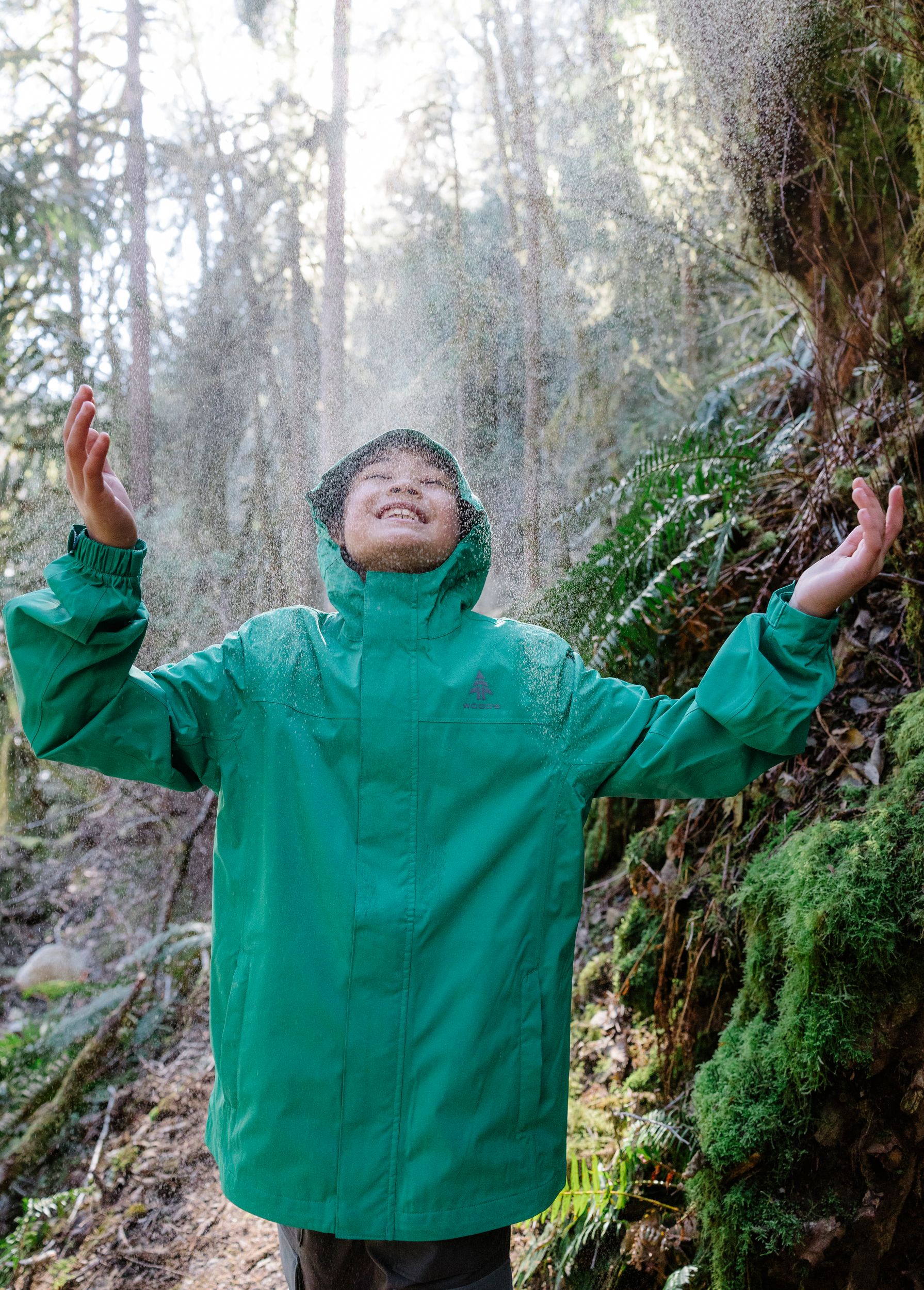 Woods Kids' Toba II 2L Rain Jacket