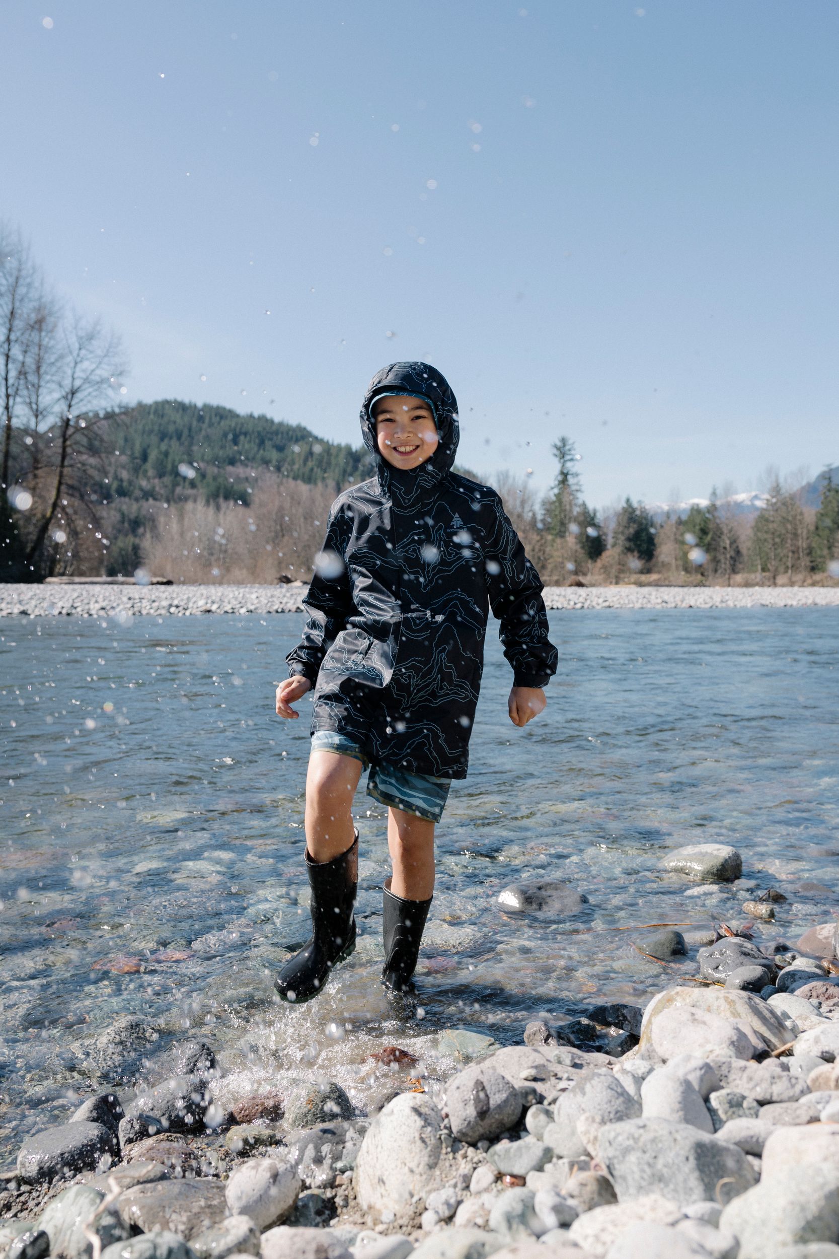 Woods Kids' Jervis River Shorts
