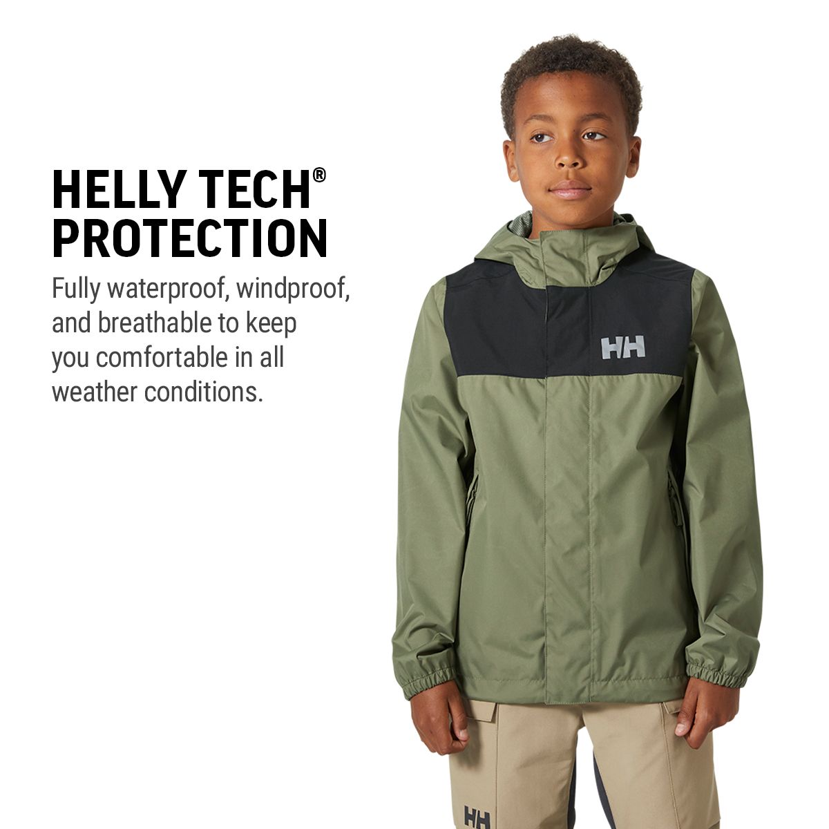 Helly Hansen Kids' Vancouver Rain Jacket