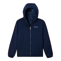 Columbia Kids' Pixel Grabber Reversible Jacket Front_Flat