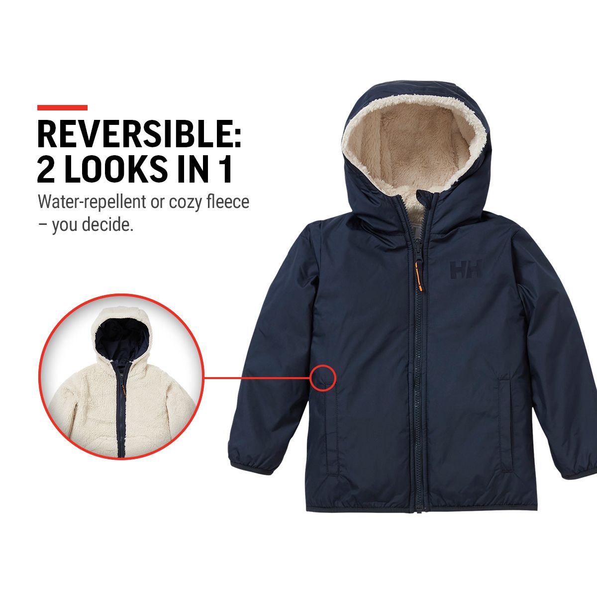Helly Hansen Kids' Champ Reversible Jacket