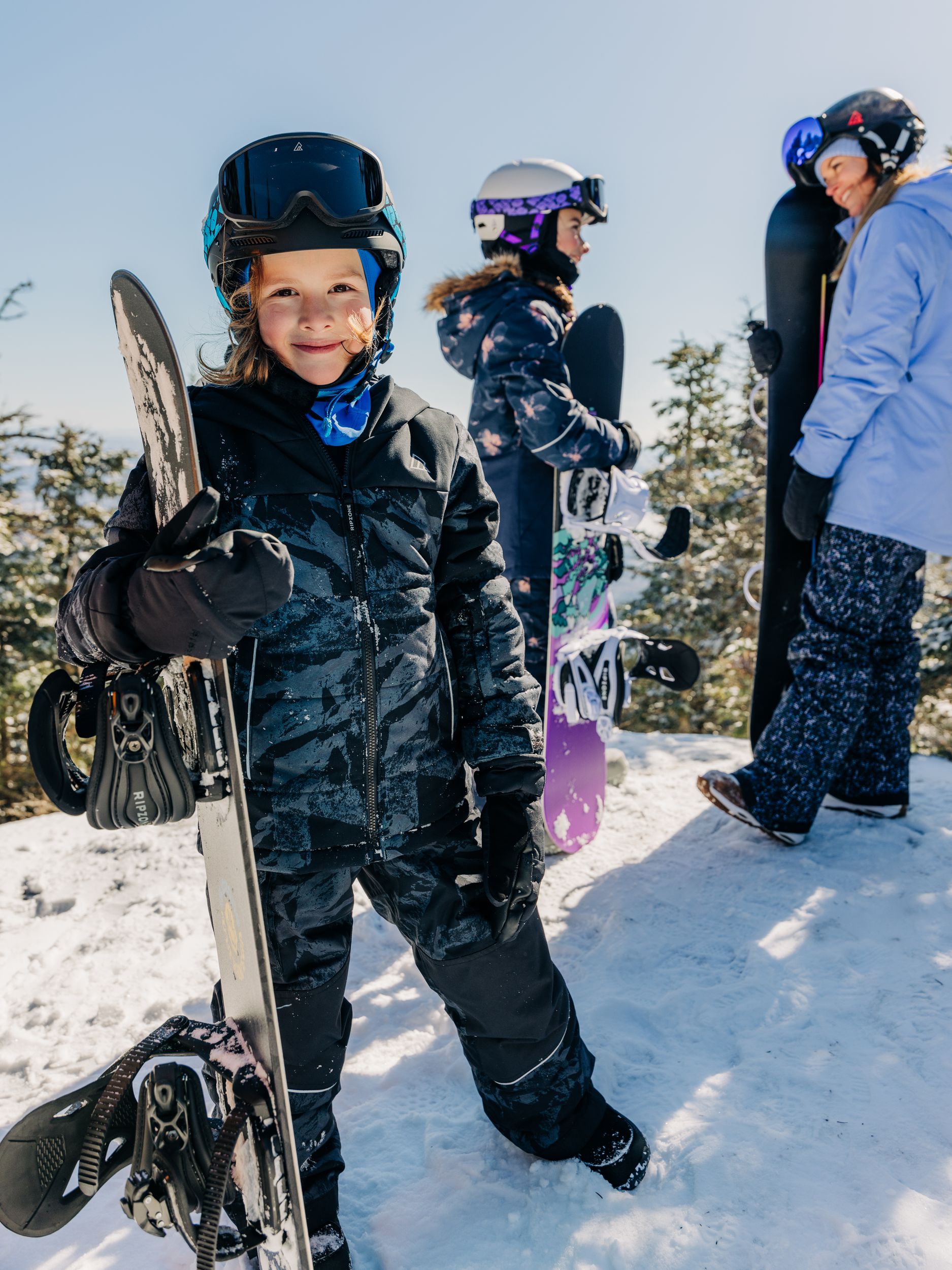 Ripzone Ultra Mega Kid's Twin Flat Snowboard 2023/24