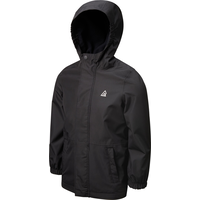 Ripzone Boys' Fleeced Thunder Rain Jacket Front_Three_Fourths_Angled_Left