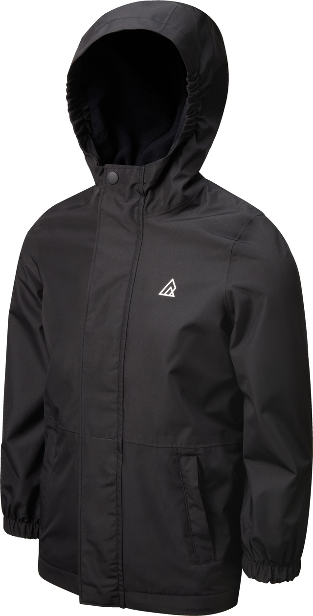 Ripzone Boys' Fleeced Thunder Rain Jacket