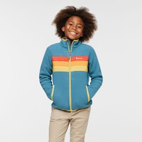 Cotopaxi Youth Teca Half Zip Jacket Front_Flat