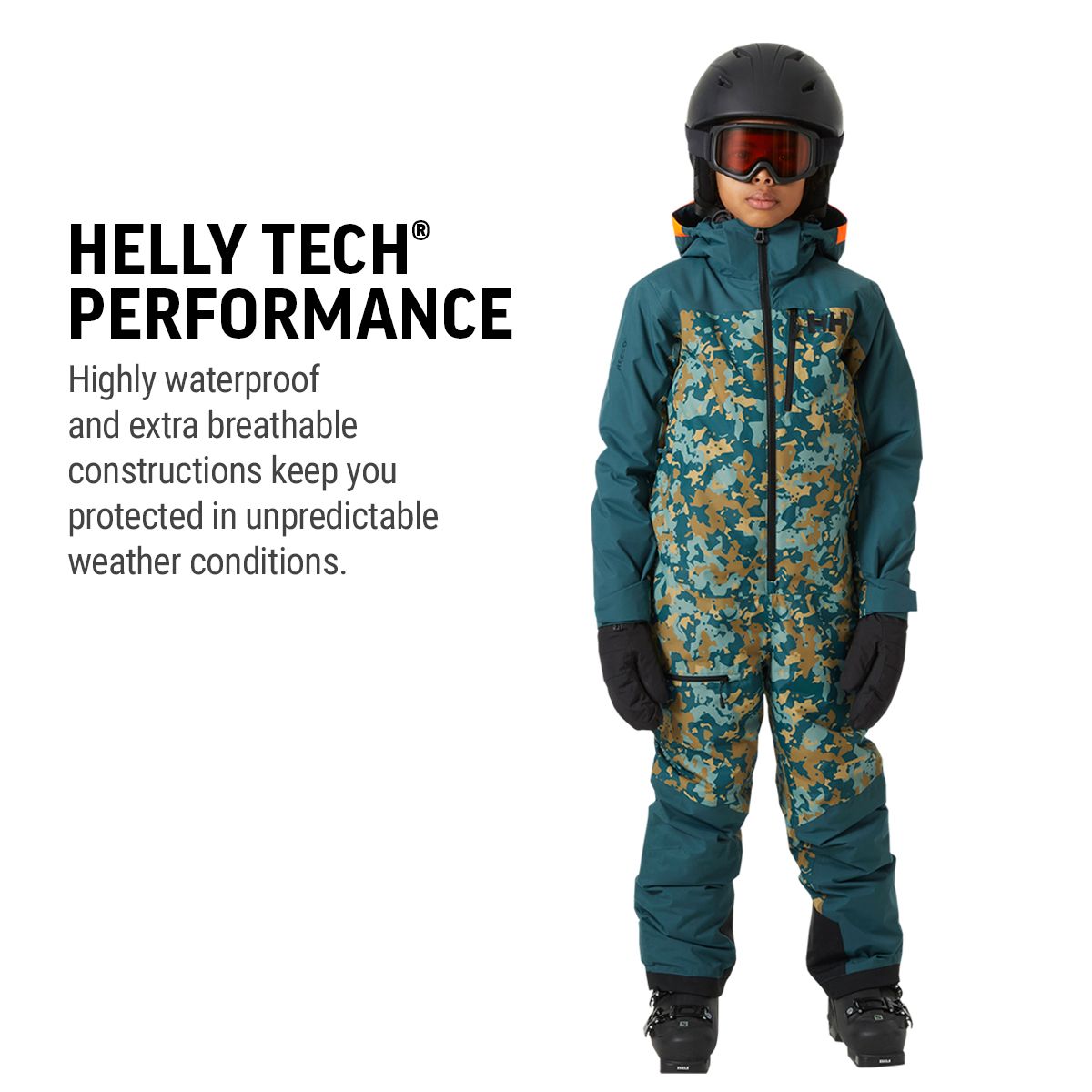 Helly Hansen Junior Fly High Ski Suit