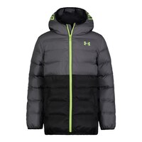 Under Armour Boys' Pronto Colorblock Jacket Front_Flat