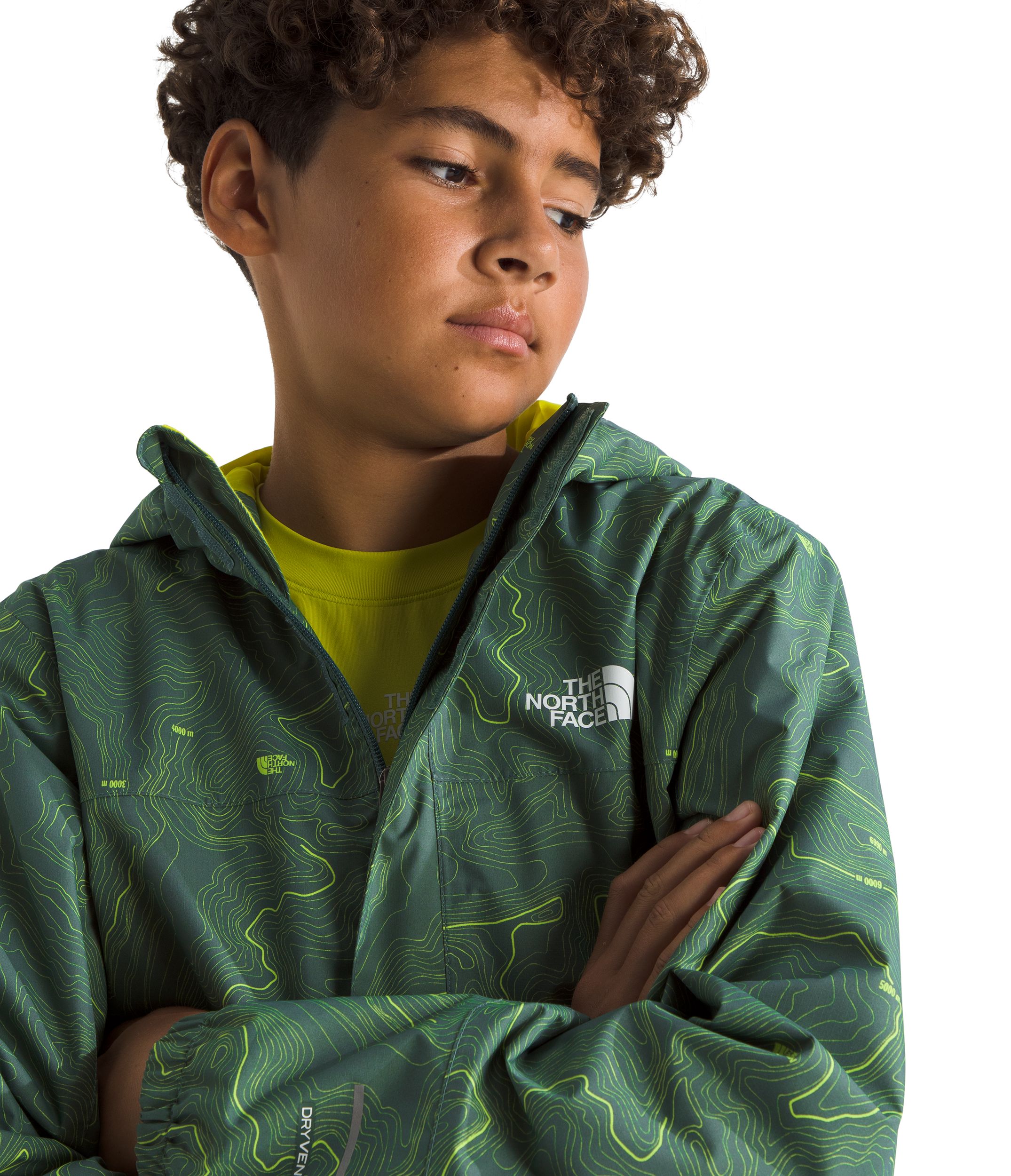 The North Face Kids' Antora All Over Print Rain Jacket