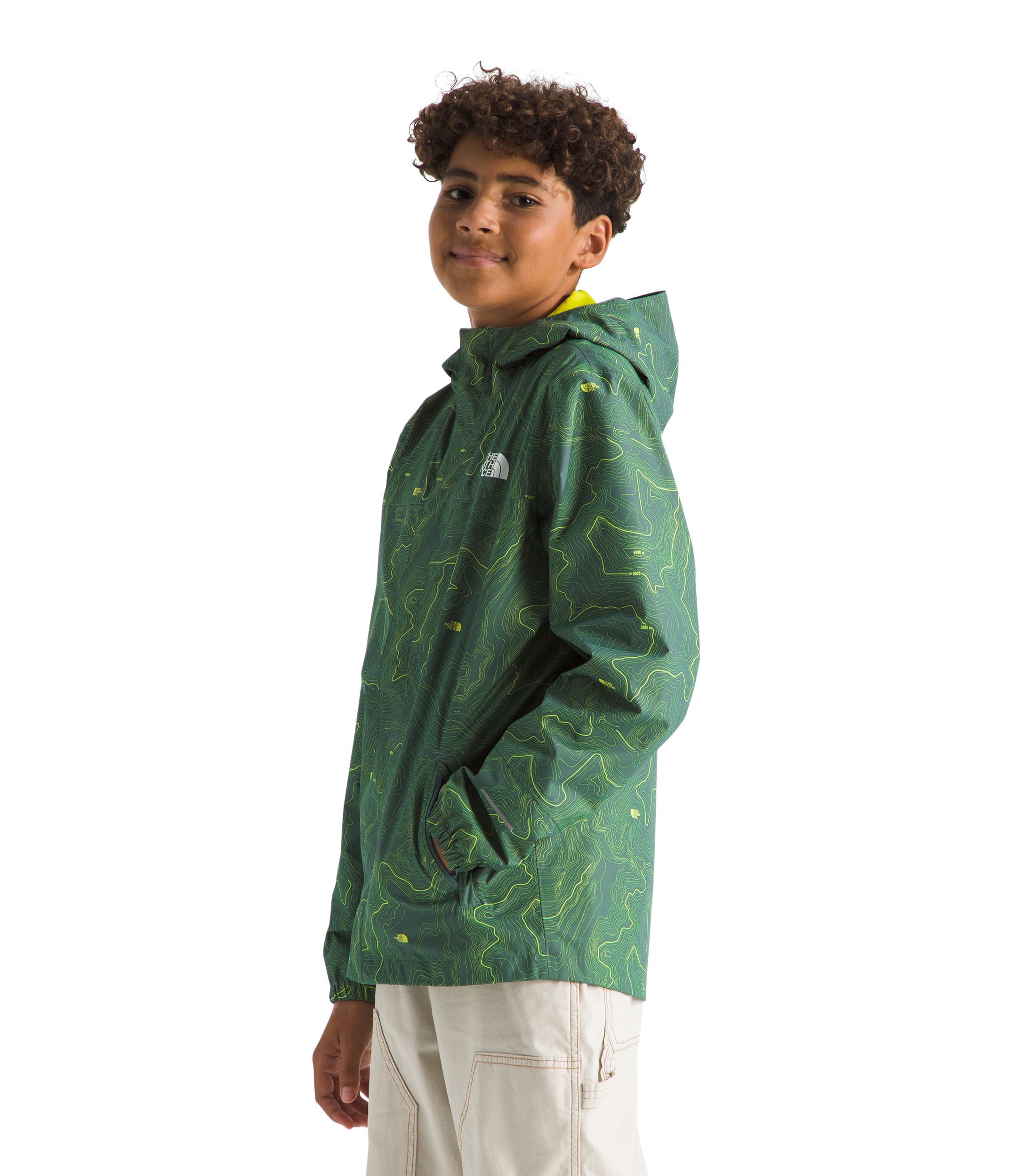 The North Face Kids' Antora All Over Print Rain Jacket
