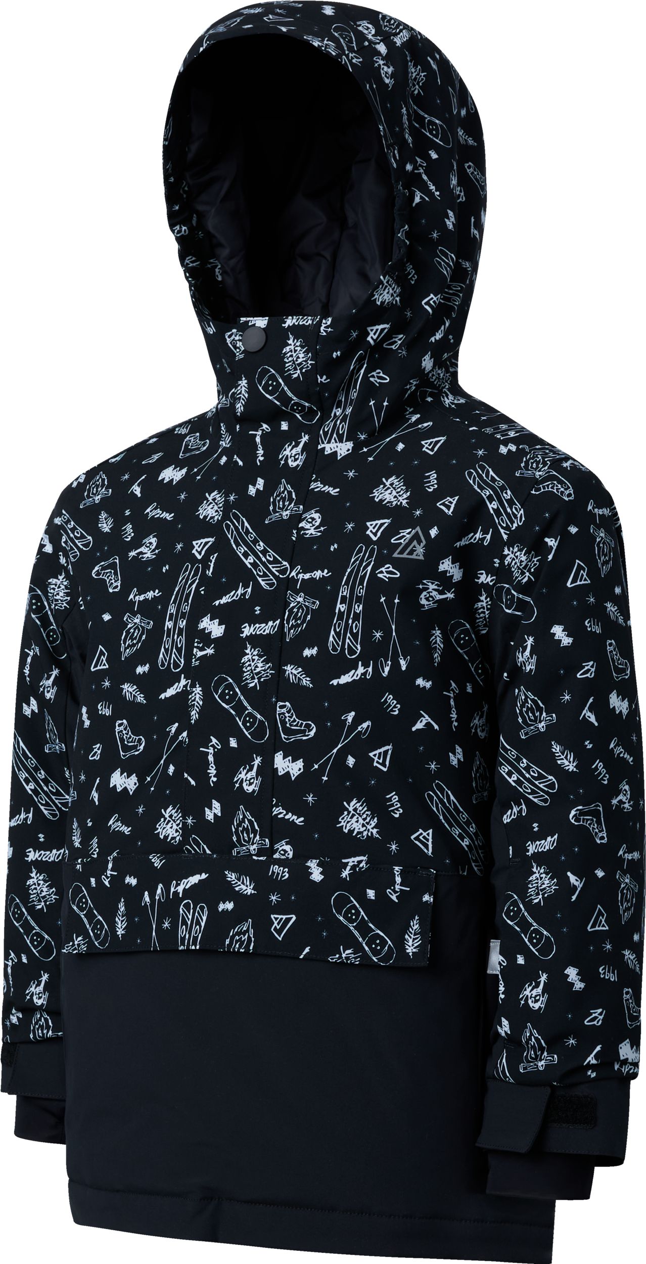 Ripzone Kids' Pinnacles Insulated Anorak Jacket