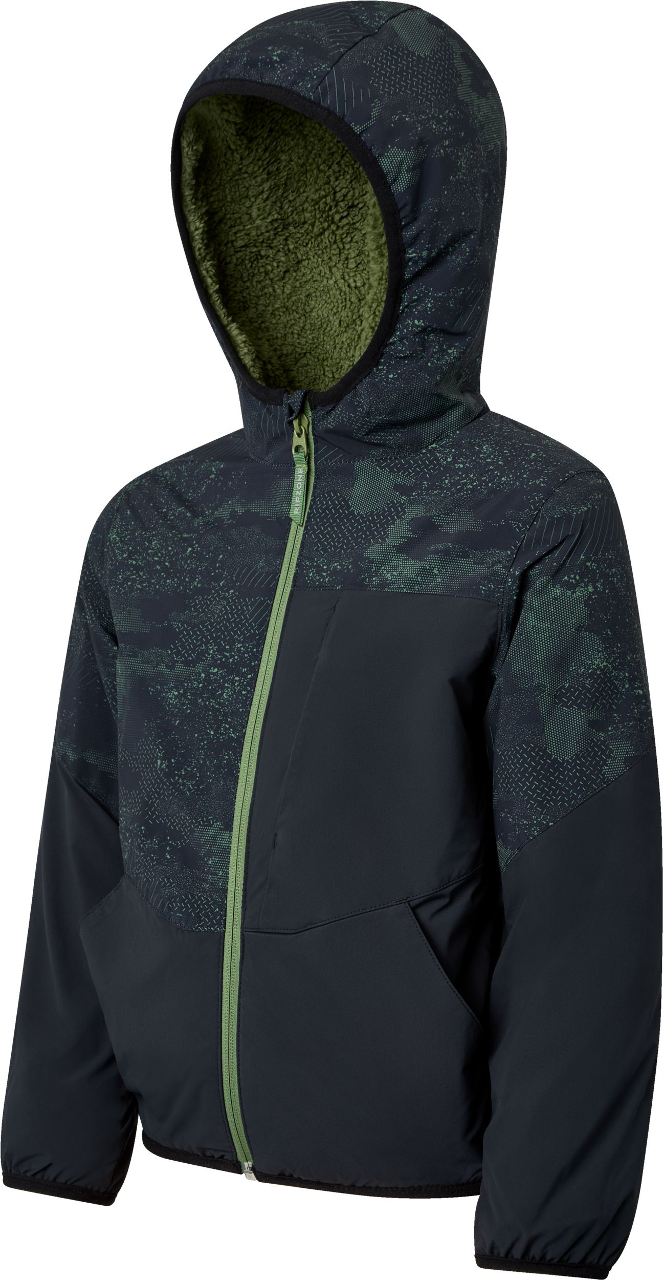 Ripzone Boys' Perth Reversible Fleece Jacket