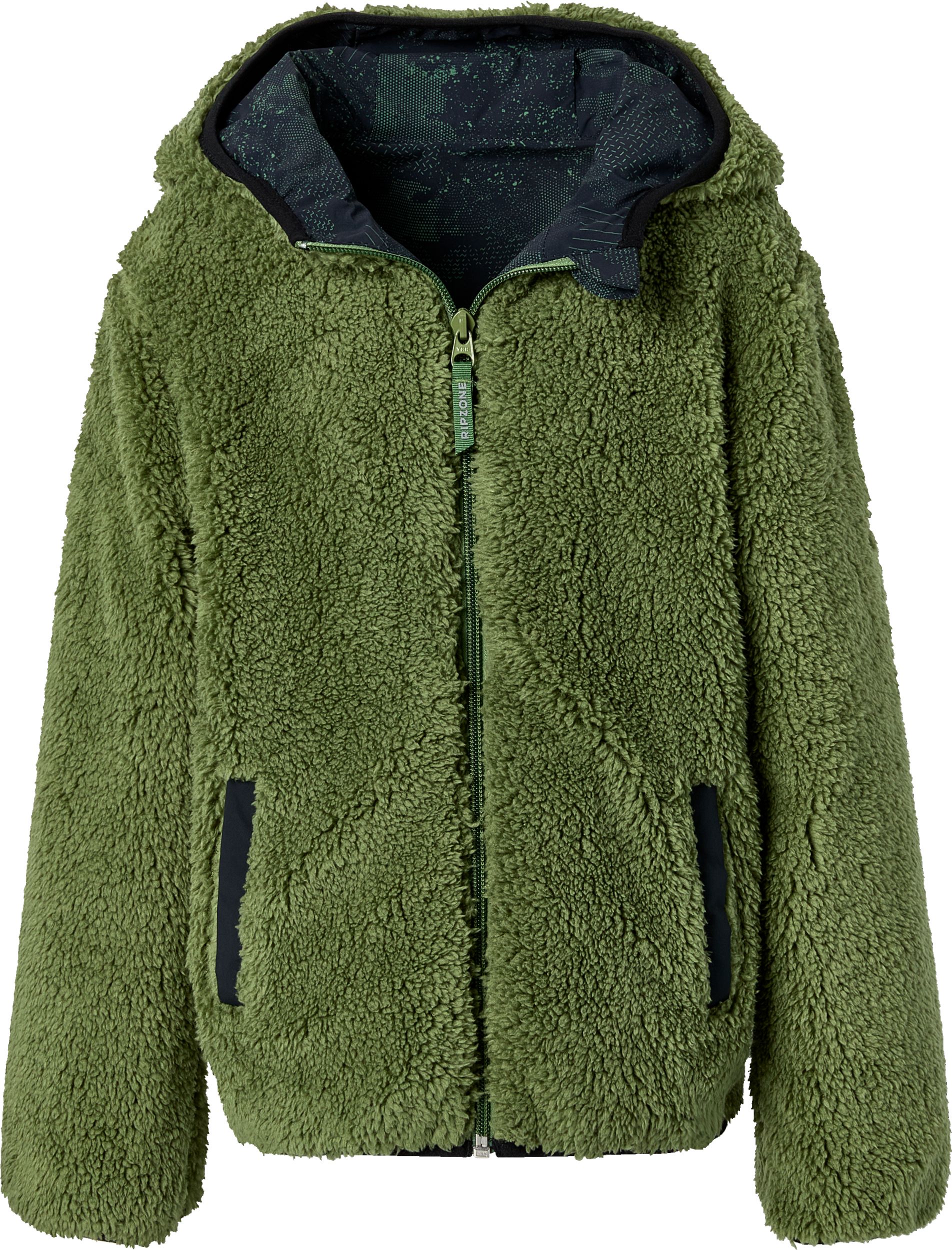 Ripzone Boys' Perth Reversible Fleece Jacket