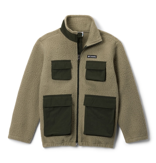 Columbia Boys' Jasper Ridge Fleece Shell Jacket