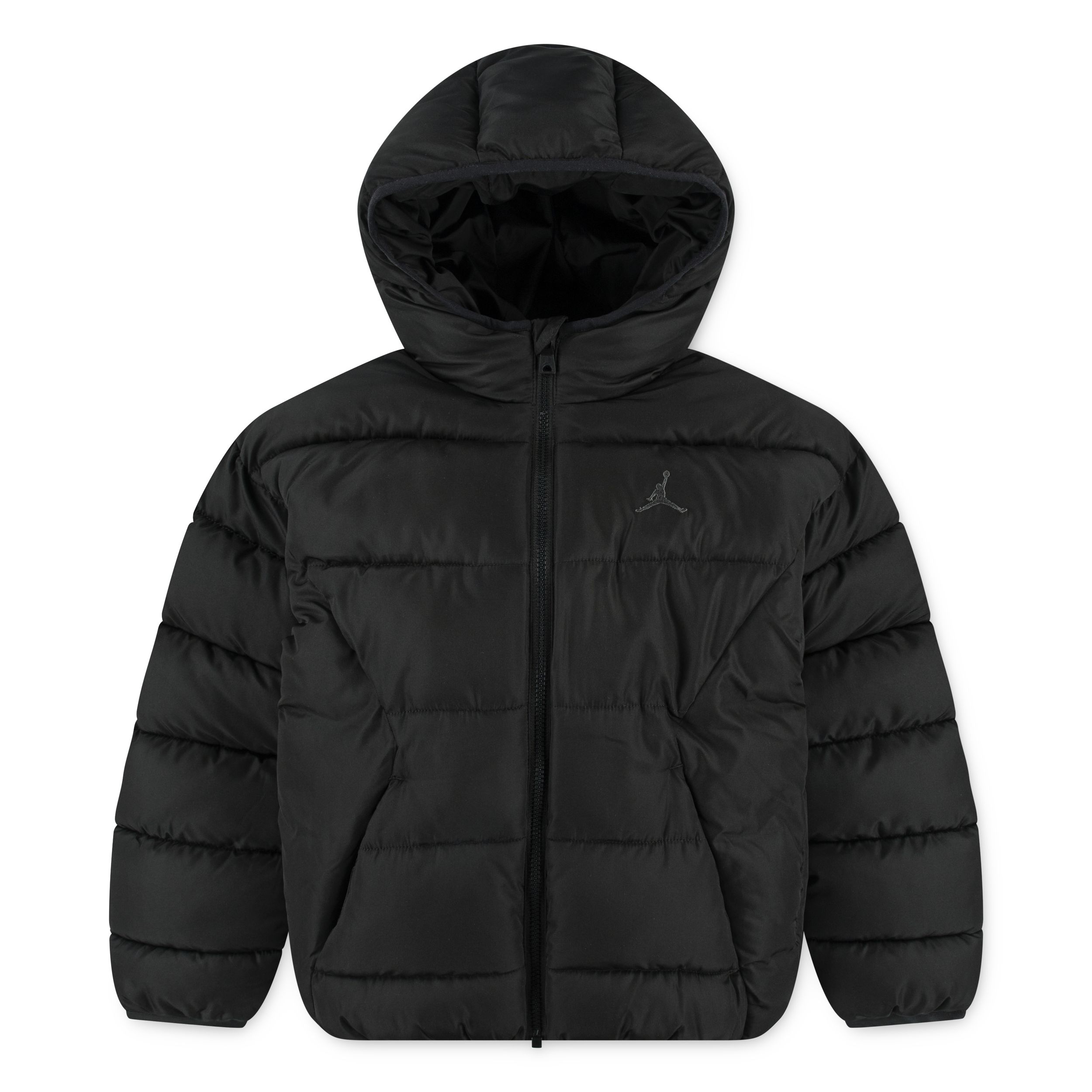 Jordan Kids' Mj Brooklyn Hooded Zip-Up Puffer Jacket