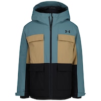 Under Armour Kids' Slate Quarry Waterproof Jacket Front_Flat