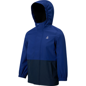 Ripzone Kids' Thunder Fleeced Water-Resistant Rain Jacket