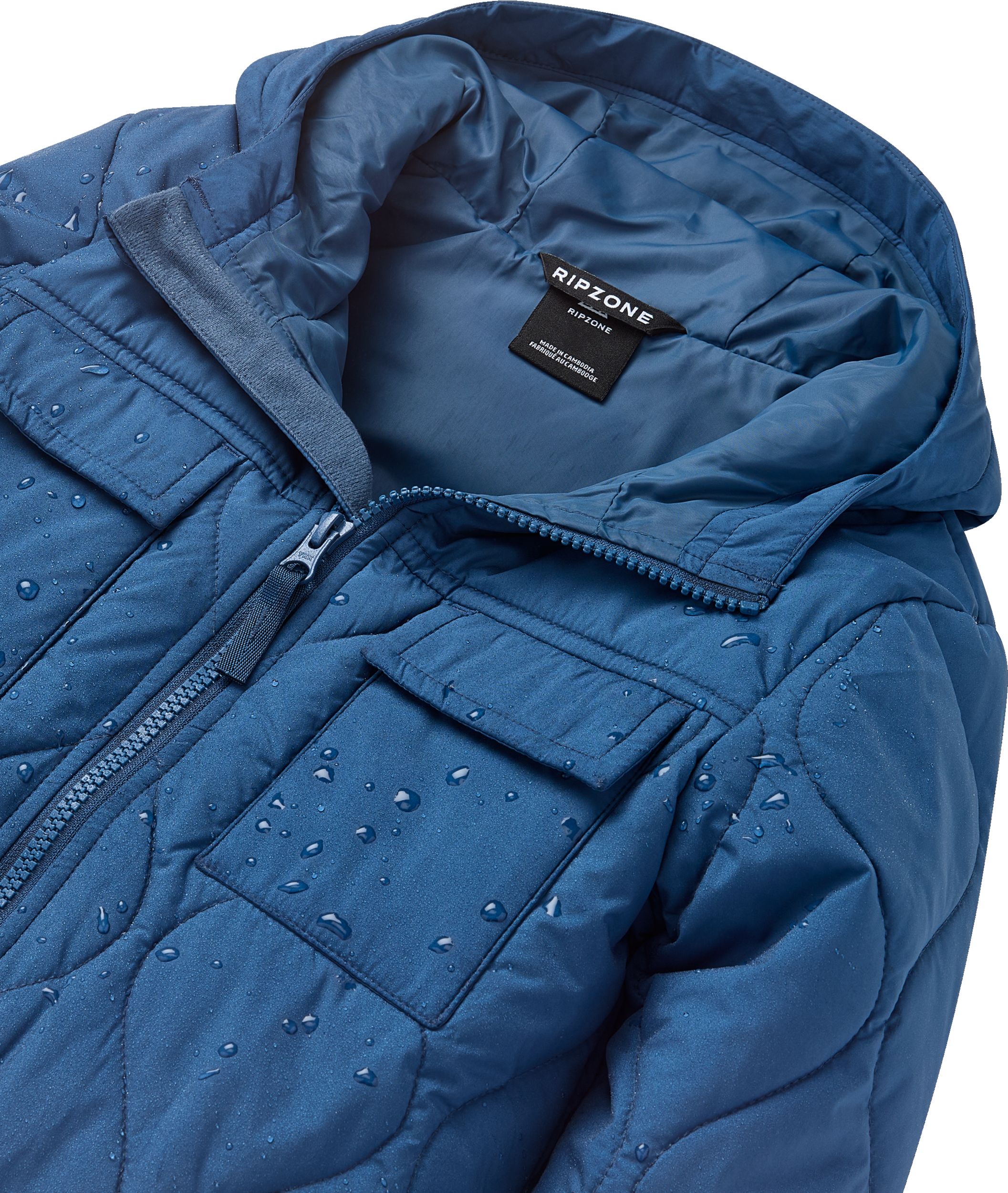 Ripzone Kids' Slate Quilted Jacket