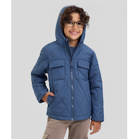 Ripzone Kids' Slate Quilted Jacket