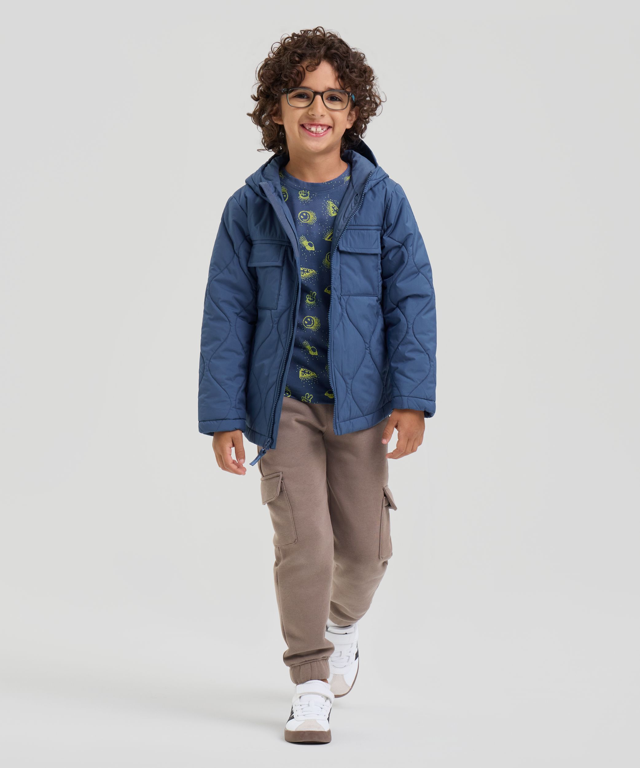 Ripzone Kids' Slate Quilted Jacket