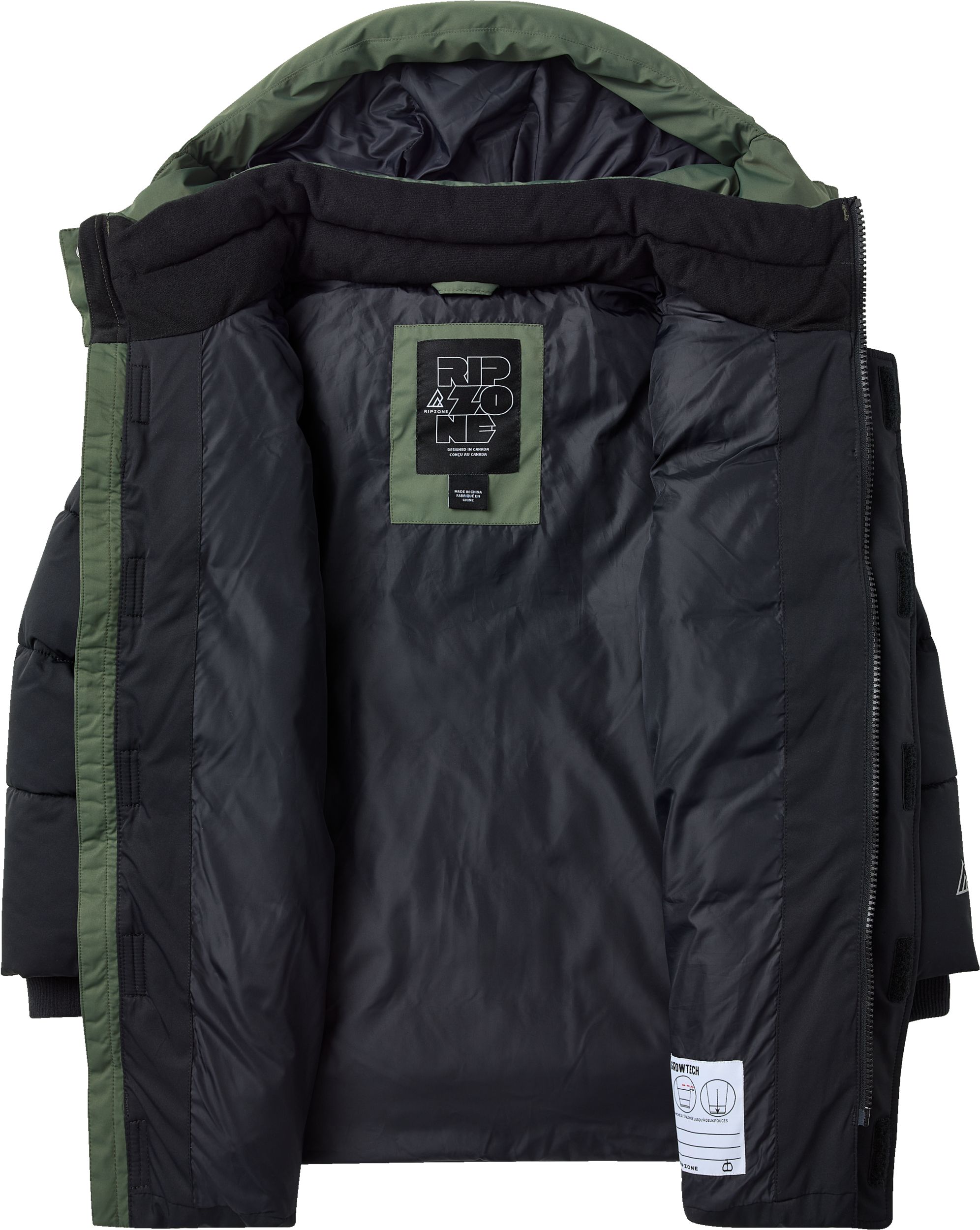 Ripzone Boys' Berkley Insulated Puffy Parka