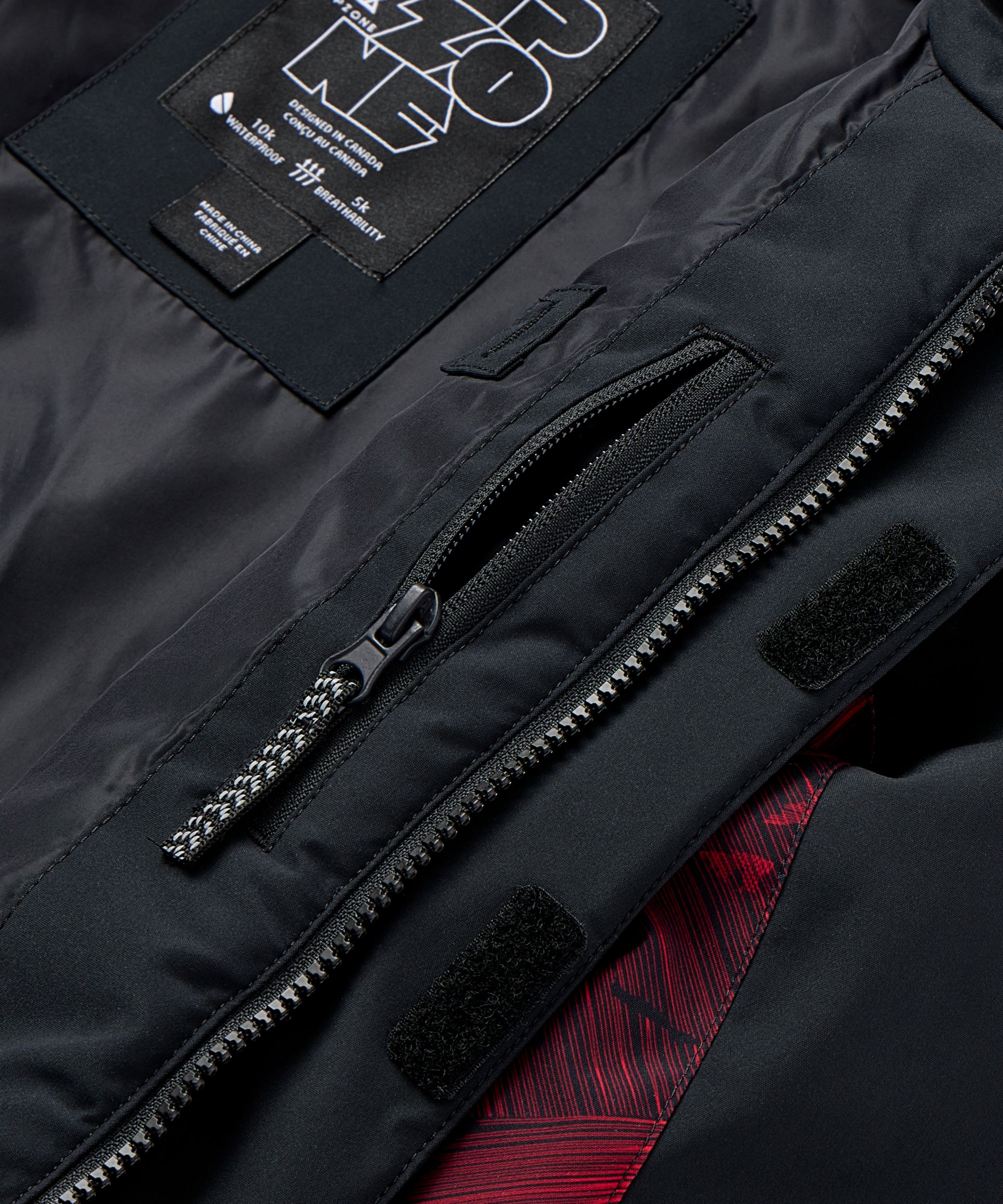 Ripzone Boys' Fritz Puffer Ski Jacket