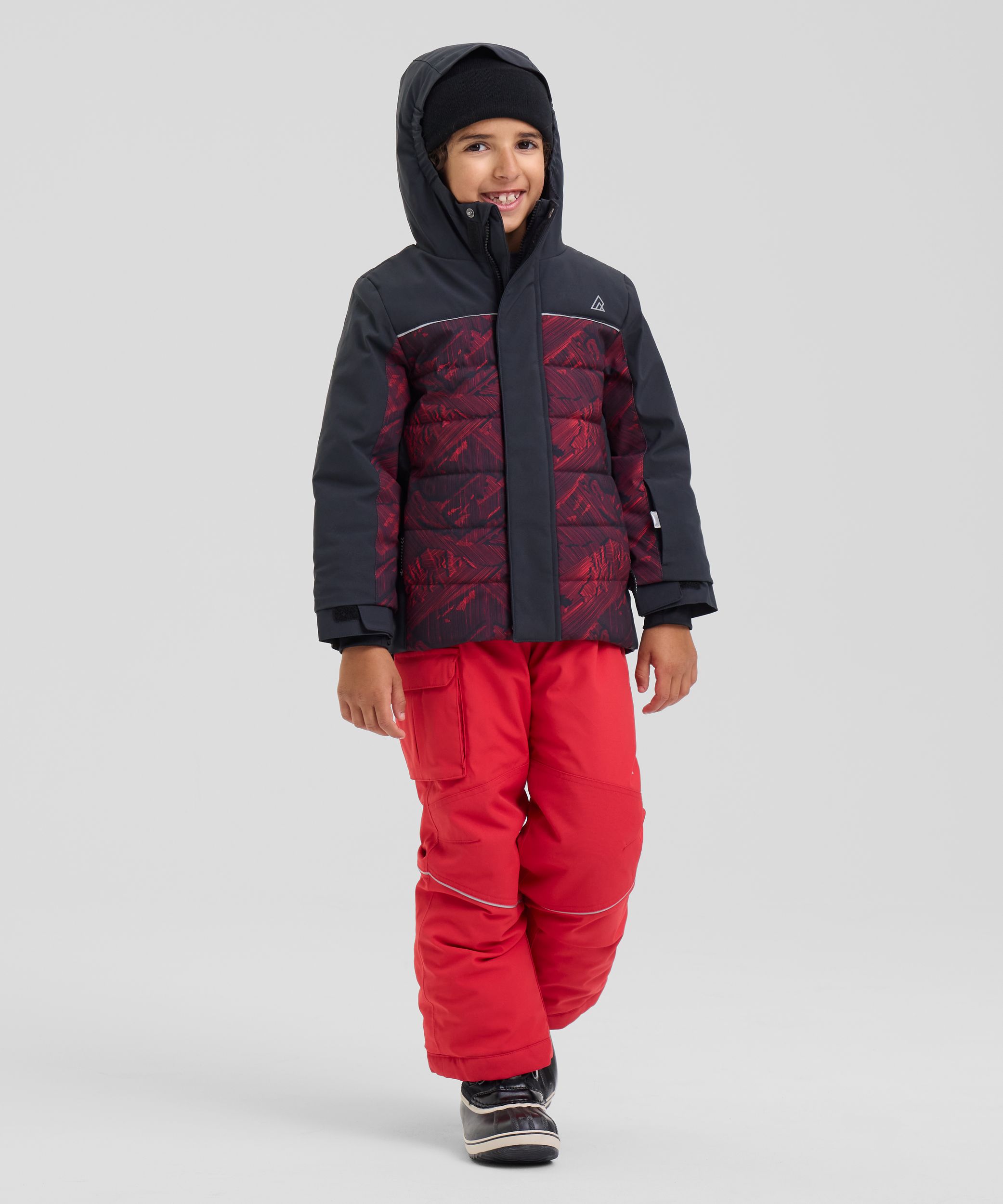 Ripzone Boys' Fritz Puffer Ski Jacket