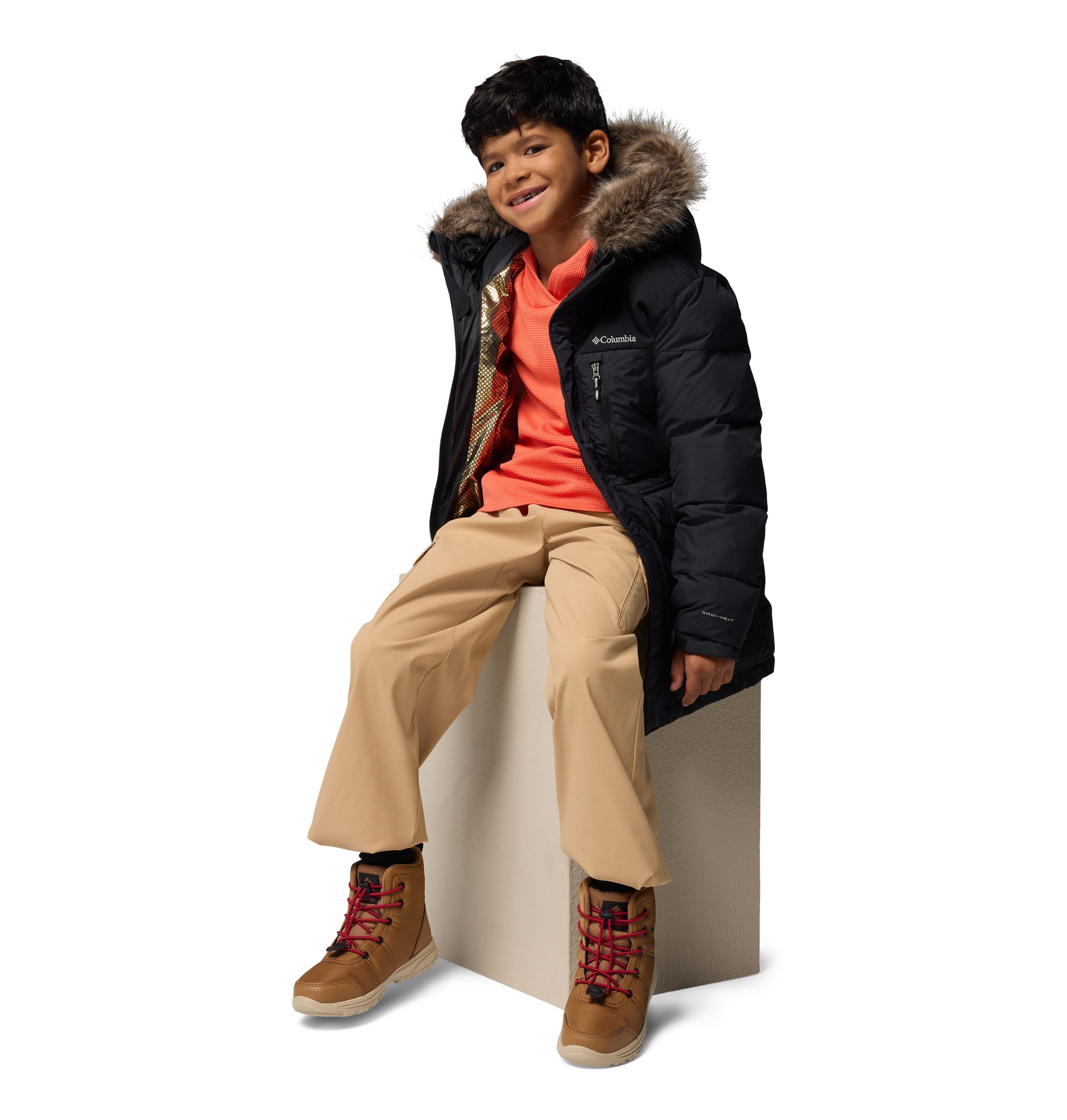 Columbia Boys' Marquam Peak Fusion Insulated Parka