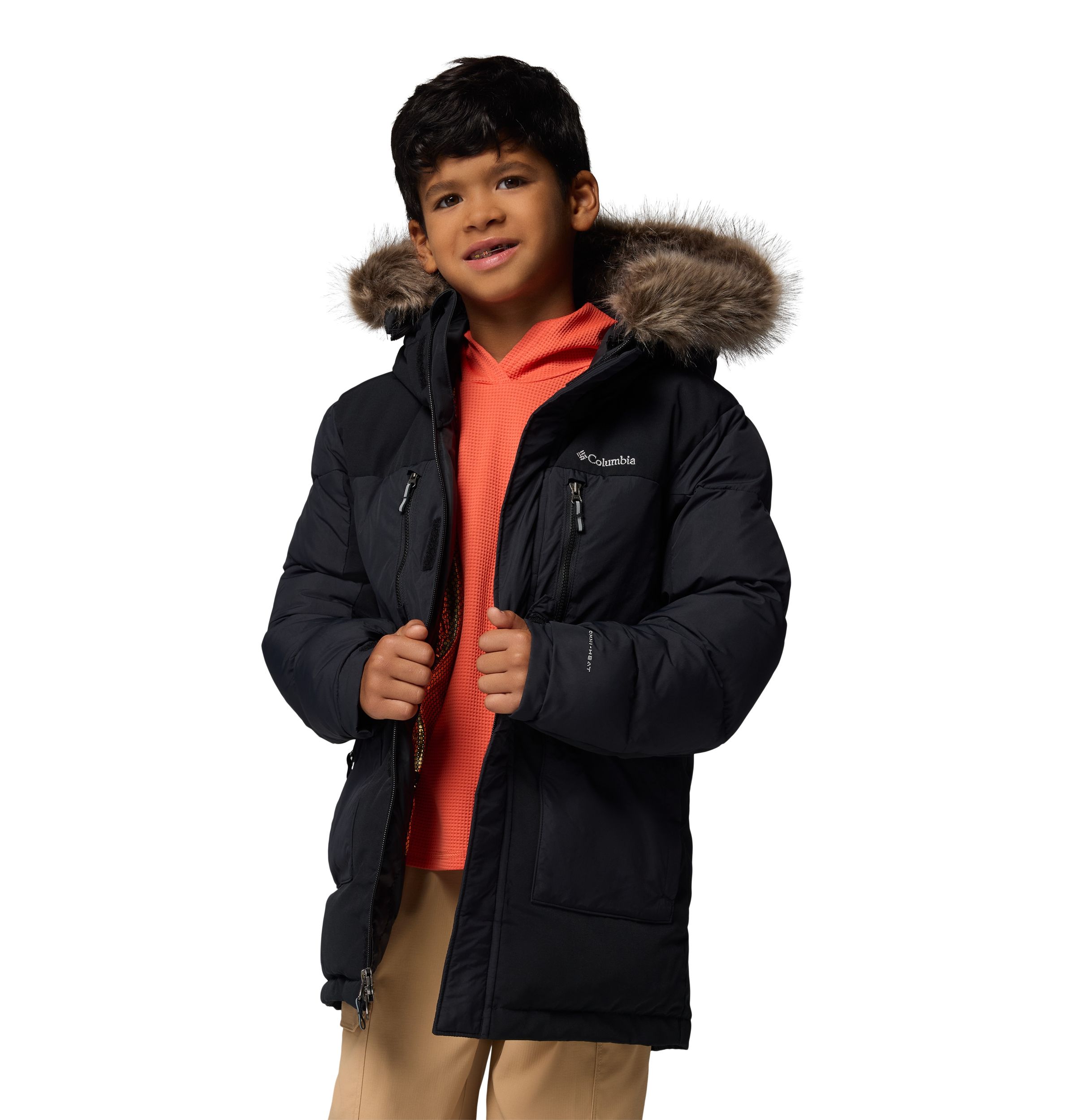 Columbia Boys' Marquam Peak Fusion Insulated Parka