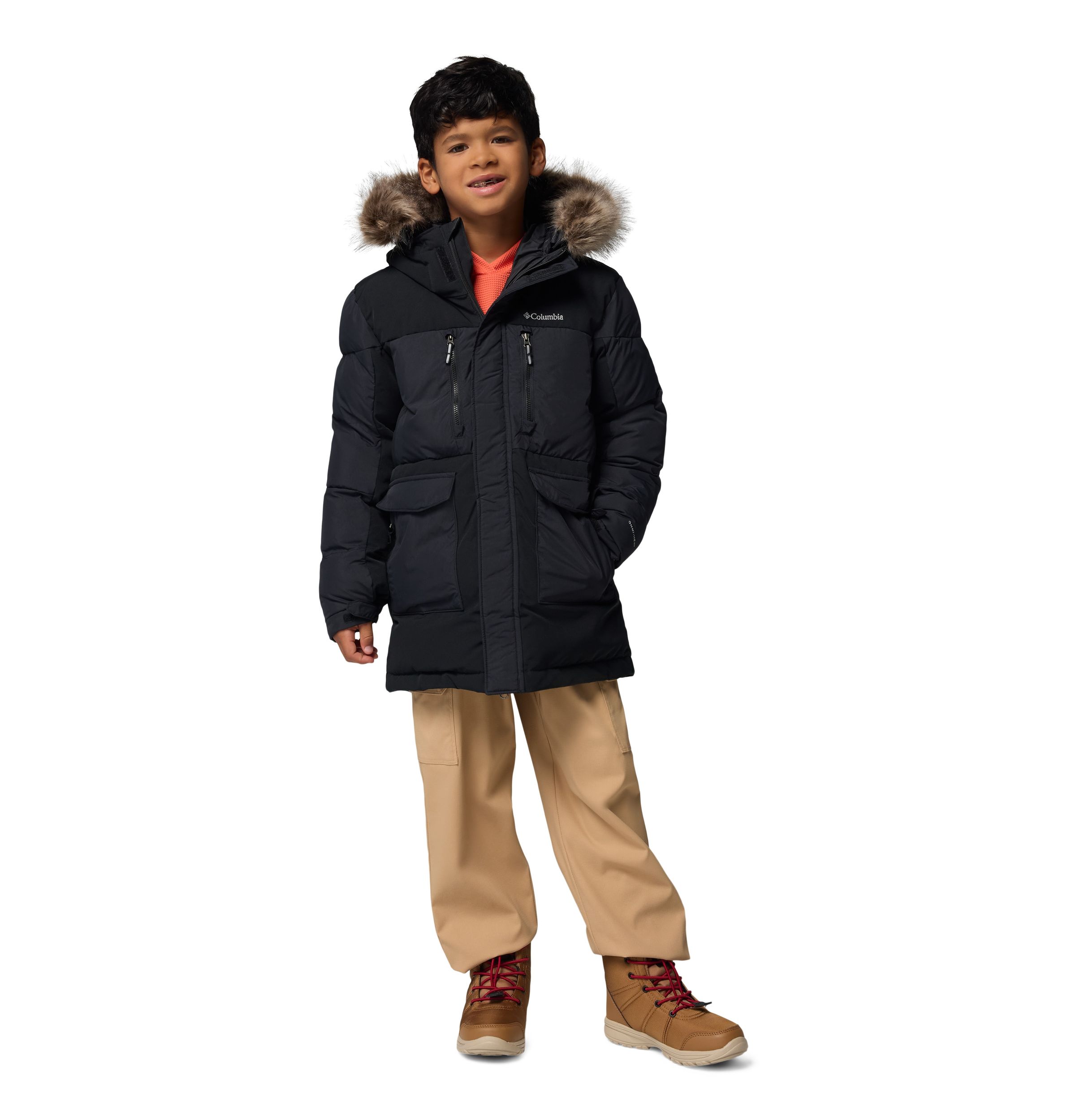 Columbia Boys' Marquam Peak Fusion Insulated Parka
