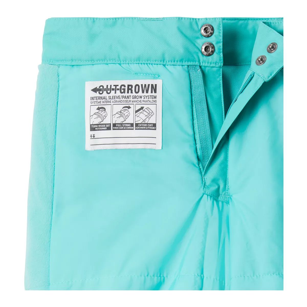 Columbia Kids' Freestyle II Snow Pants, Girls', Winter, Ski, Waterproof, Insulated