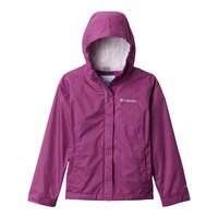 Columbia Girls' Arcadia Rain Jacket Front_Flat