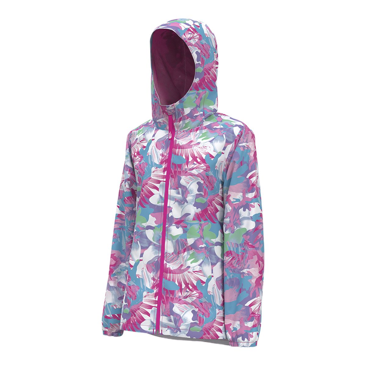 The North Face Kids' Printed Zipline Rain Jacket