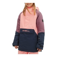 O'Neill Girls' Anorak Conch Shell Jacket Front_Angled_Left