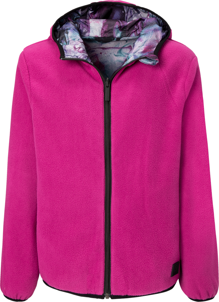 Womens Reversible Fleece Jacket - Care+Wear