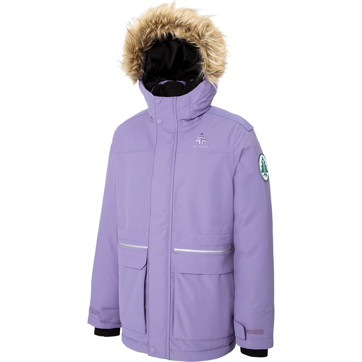 Woods Girls' Avens II Down Insulated Parka
