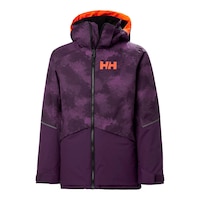 Helly Hansen Girls' Stellar Weatherproof Jacket Front_Angled_Left
