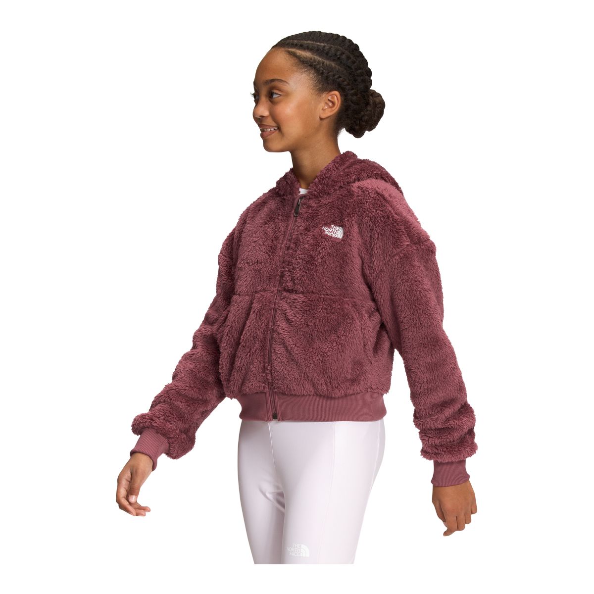 The North Face Girls' Suave Oso Full Zip Hooded Jacket | Atmosphere