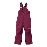 Columbia Kids' Adventure Ride Bib Snow Pants, Girls', Winter, Ski, Waterproof, Insulated Front_Flat