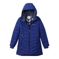 Columbia Girls' Heavenly Long Jacket Front_Flat