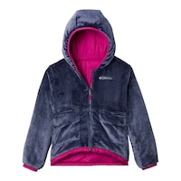 Columbia Girls' Big Fir Reversible Jacket Front_Flat