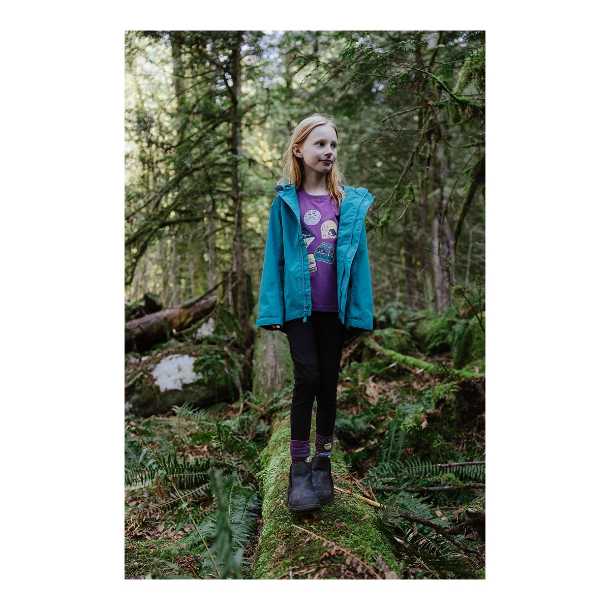 Woods Kids' Toba II 2L Rain Jacket