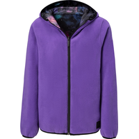 Ripzone Girls' Banzai Reversible Fleece Jacket Front_Flat