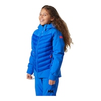 Helly Hansen Girls' Serene Ski Jacket Front_Angled_Left