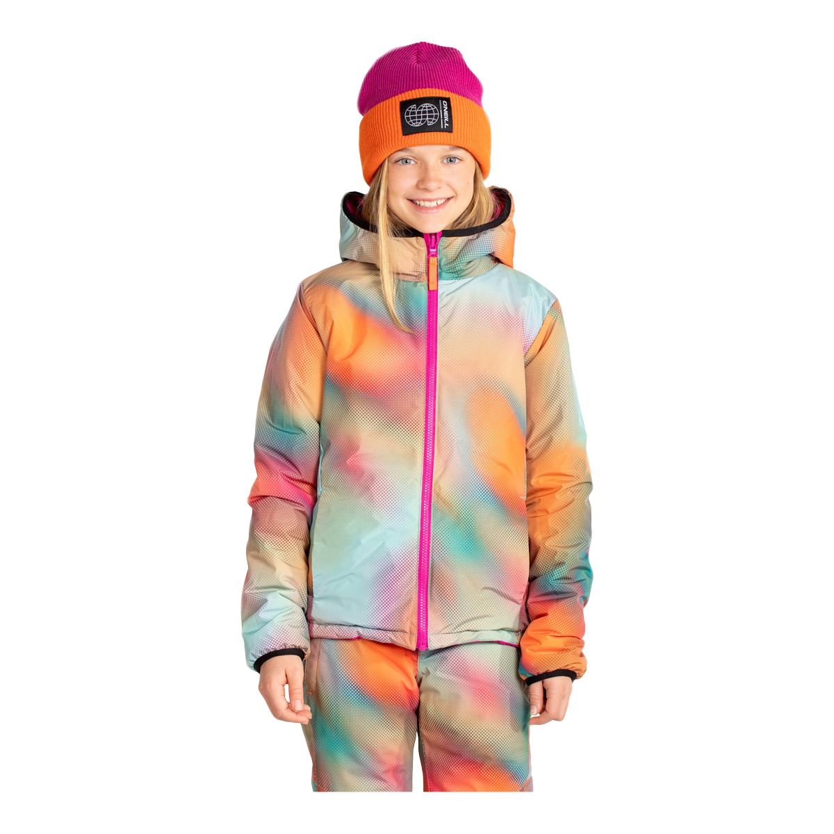 O'Neill Girls' BTS Reversible Insulated Jacket