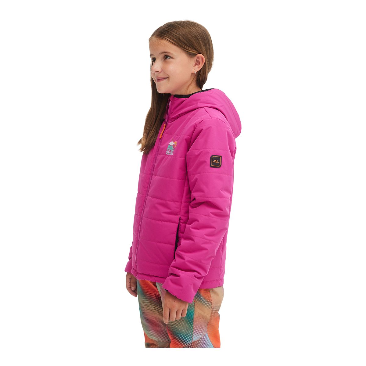 O'Neill Girls' BTS Reversible Insulated Jacket