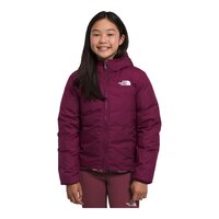 The North Face Girls' North Down Reversible Jacket Front_Flat